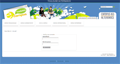 Desktop Screenshot of ecampus-cfaciefatoulouse.com